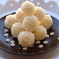 Śnieżne trufle rafaello