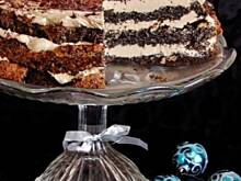 Fot. izaa_a, tort makowy z kremem kawowym...