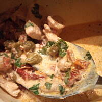 Polędwiczki w niecodziennym sosie :)