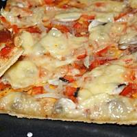 Ciasto na pizze, krucho-drozdzowe, cieniutkie rewelacja