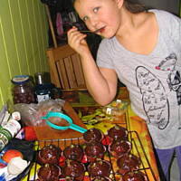 czekoladowe babeczki muffinki