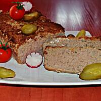 Pasztet domowy pieczony