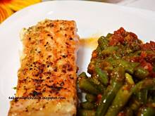 Fot. makusia, Łosoś z grilla