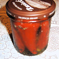 Papryczki nadziewane serem w zalewie wg M&Ł