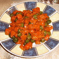 Marchewka z groszkiem wg M&Ł