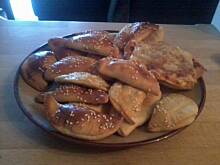 Fot. parasola, Fatayer Cheese - przekaska z Bliskiego Wschodu