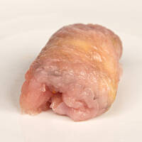 Roladki drobiowe z bakłażanem - danie na parze