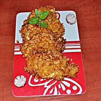 Kotlety drobiowe w płatkach kukurydzianych