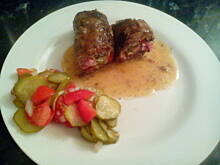 Fot. myszamycha, roladki wołowe inaczej