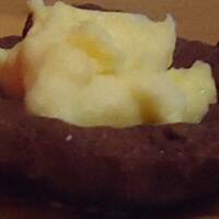 Babeczki kakaowe z kremem pomarańczowym