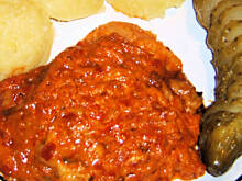 Fot. mariola2000, Schab zapieczony z ajwarem wg M&Ł