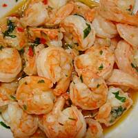 krewetki smażone