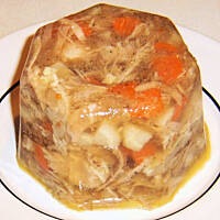 Galareta wieprzowa z sosem chrzanowym wg M&Ł