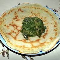 NALEŚNIKI z farszem pieczarkowo-szpinakowym