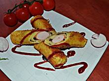 Fot. Duusiak, Parówkowe krokiety z pieczarkami i serem