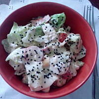 Sałata Lodowa z tuńczykiem