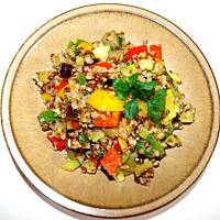 Gryczana z warzywami