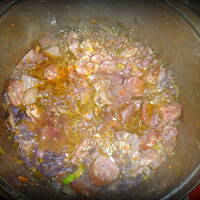 Zupa z czerwonej kapusty