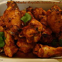 Pikantne skrzydełka kurczaka po meksykańsku