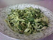 Fot. Milenka2186, Fettuccine w aromatycznym szpinaku