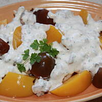 Sałatka Kurczak po Kasztelańsku