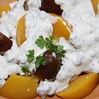 Sałatka Kurczak po Kasztelańsku