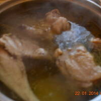 Zupa ogórkowa z ryżem (bardzo szybka)