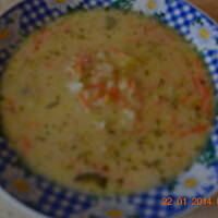 Zupa ogórkowa z ryżem (bardzo szybka)