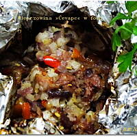 Wieprzowina »Ćevapc« w folii