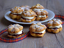 Fot. Barb82, Kruche ciasteczka z marmoladą i kremem