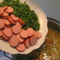 Grochówka  " Zielono mi "  -  pyszna i syta