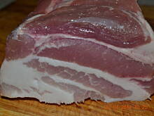 Fot. mama3, Boczek suszony "ala parmeński smak"