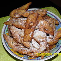 Faworki z ziemniaków