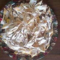 Faworki pieczone w piekarniku