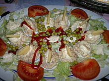 Fot. pwyso, Jaja w sałacie 