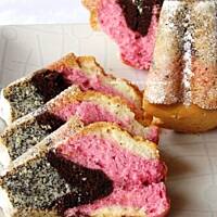 tulipan - babka na białkach...