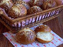 Fot. Barb82, Pyszne bułeczki preclowe z sezamem