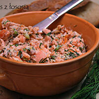 Smarowidło z Łososia - Rillettes z Łososia