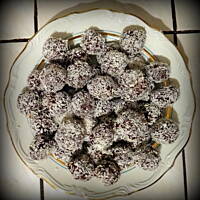 Kasztanki z wiórkami kokosowymi