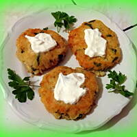 Kotleciki z ryżu i selera