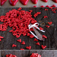 serduszkowa posypka...