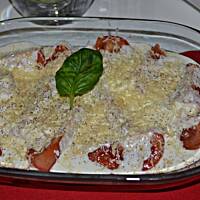 Pomidory w sosie czosnkowym