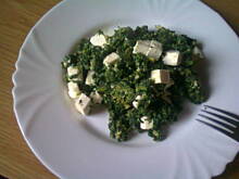 Fot. carolotta, jajecznica ze szpinakiem i fetą