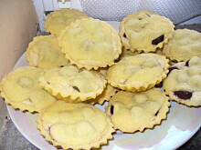 Fot. domi87, Kruche babeczki z wiśniami i nadzieniem migdalowym