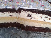Fot. martus094, Tort śmietankowo - chałwowy