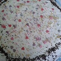 Tort śmietankowo - chałwowy