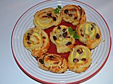 Fot. Duusiak, Francuskie slimaczki z serkiem i rodzynkami