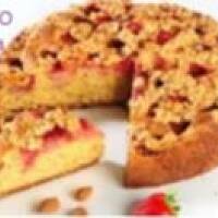 Migdałowe z truskawkami - TARTA