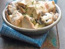 Fot. Kikoo1978, duszone piersi z indyka w kremowym sosie