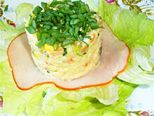 Fot. Mama - Różyczki, Mini sałatka Wielkanocna